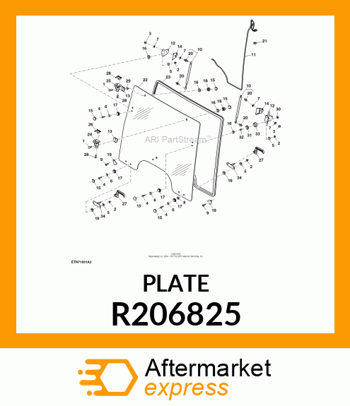 BRACKET R206825