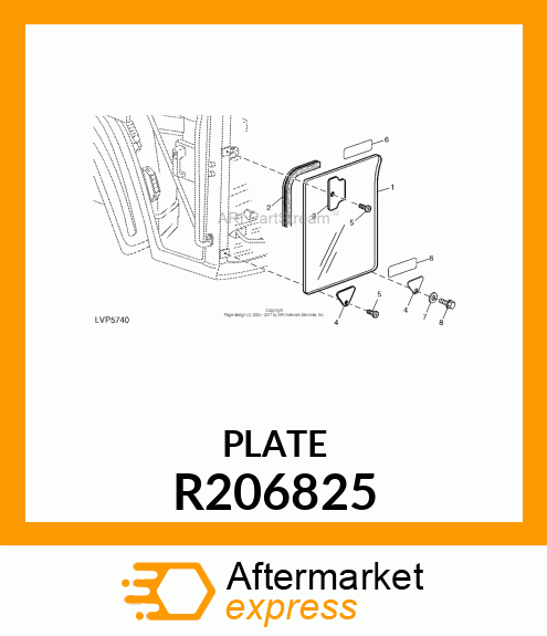 BRACKET R206825