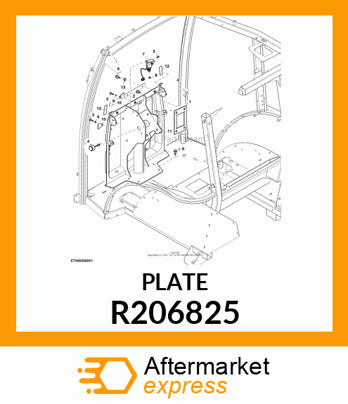 BRACKET R206825