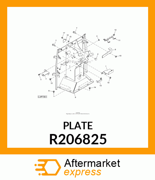 BRACKET R206825