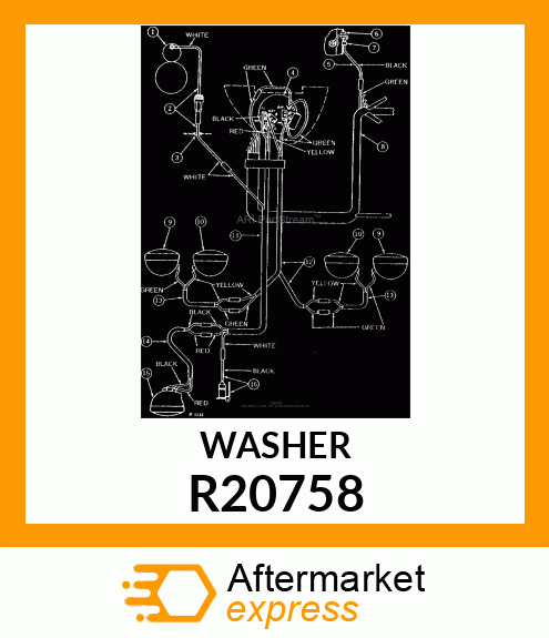 WASHER,SPHERICAL R20758