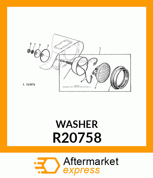 WASHER,SPHERICAL R20758