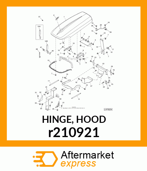 HINGE, HOOD r210921