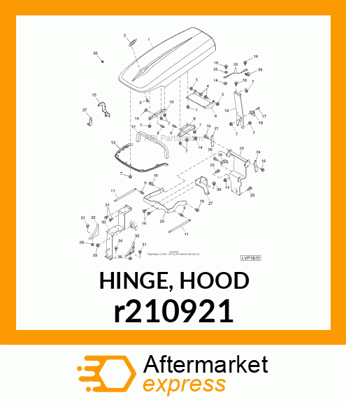 HINGE, HOOD r210921