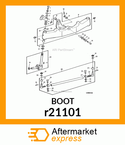 COVER,DUST r21101