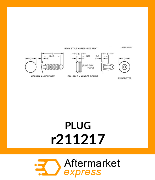 PLUG, CLIP, PANEL r211217