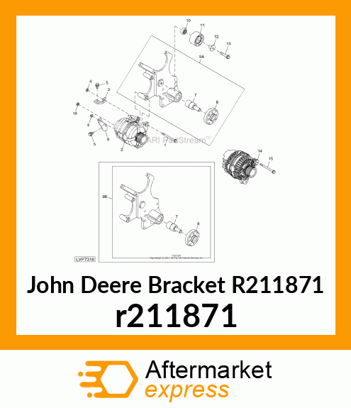 BRACKET, EXTRA SUPPORT r211871