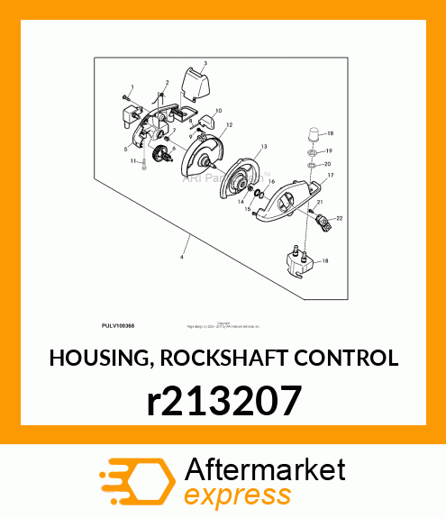 HOUSING, ROCKSHAFT CONTROL r213207