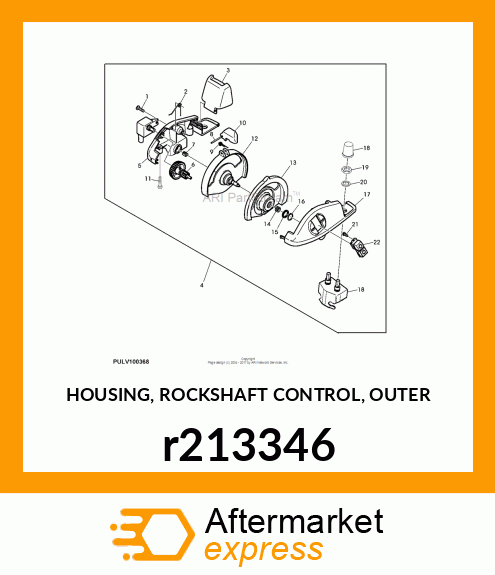 HOUSING, ROCKSHAFT CONTROL, OUTER r213346
