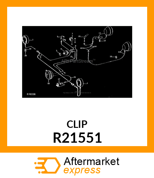 CLIP R21551