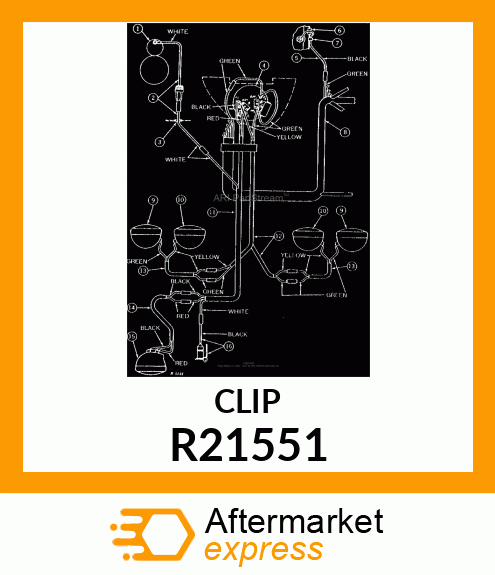 CLIP R21551