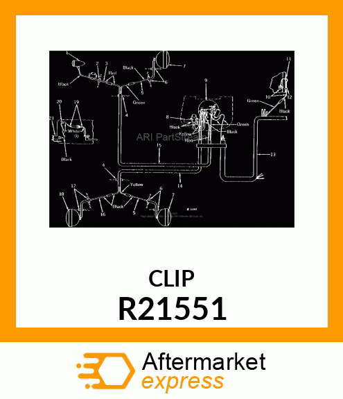 CLIP R21551