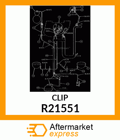 CLIP R21551