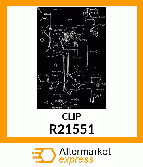 CLIP R21551