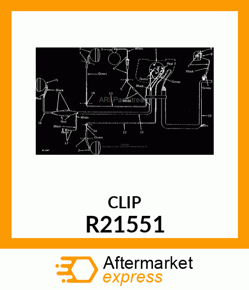 CLIP R21551