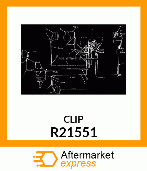 CLIP R21551