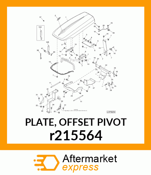 PLATE, OFFSET PIVOT r215564