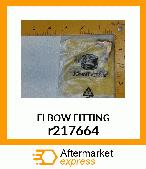 ELBOW FITTING, 1/8 NPT MALE ELBOW r217664