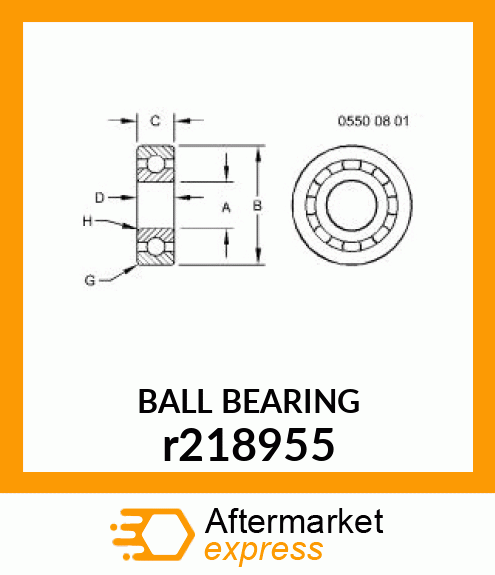 BALL BEARING r218955