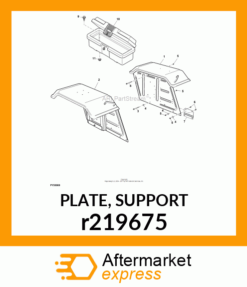 PLATE, SUPPORT r219675