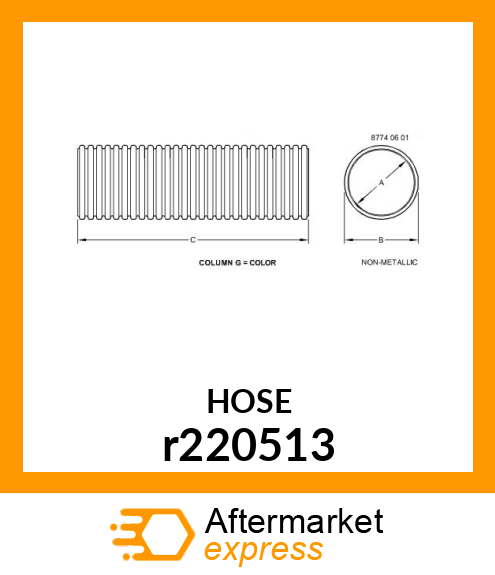 CONDUIT, DRAIN EXTENSION r220513