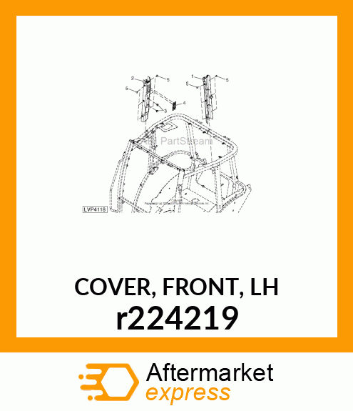 COVER, FRONT, LH r224219