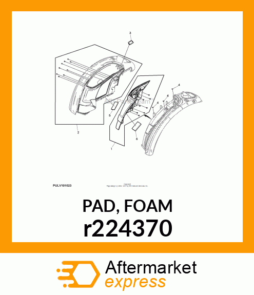 PAD, FOAM r224370