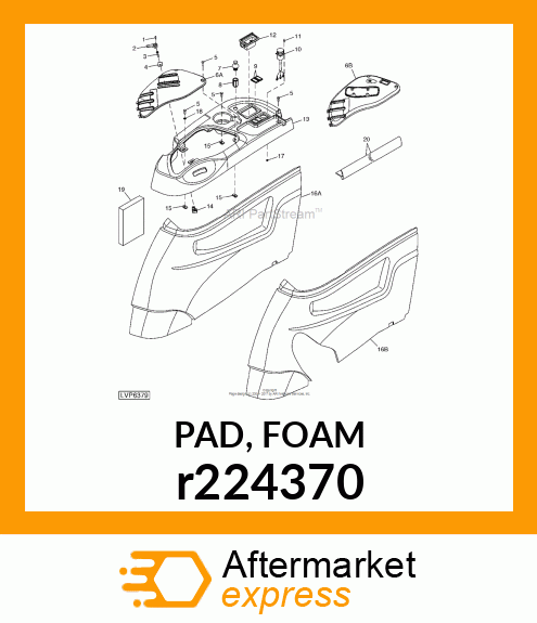 PAD, FOAM r224370