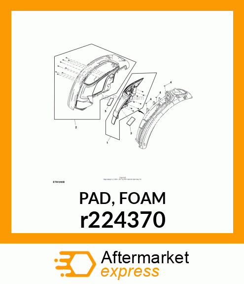 PAD, FOAM r224370