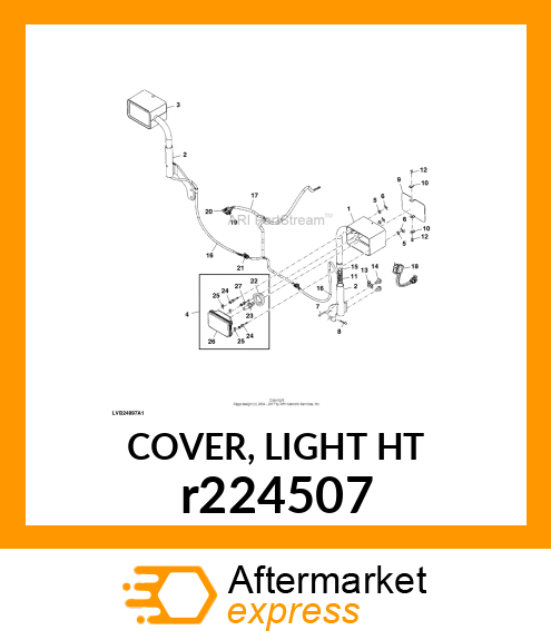 COVER, LIGHT HT r224507