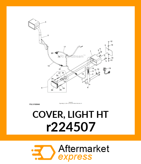 COVER, LIGHT HT r224507