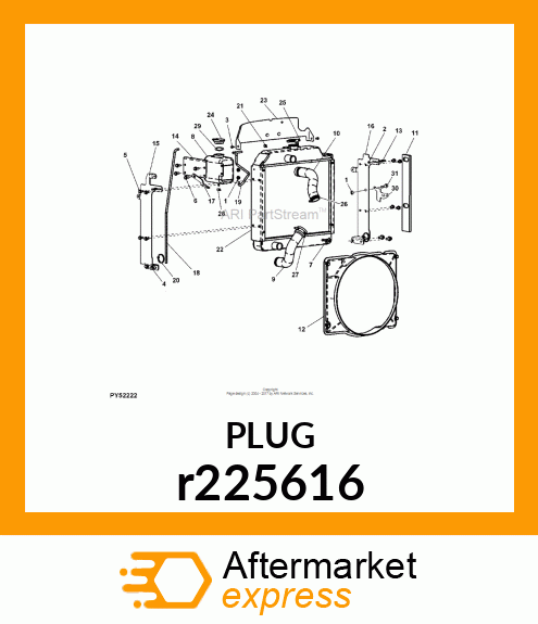 DRAIN PLUG, M14 r225616