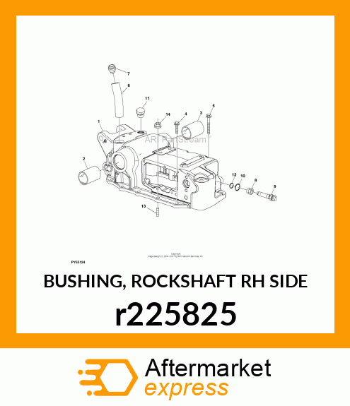 BUSHING, ROCKSHAFT RH SIDE r225825