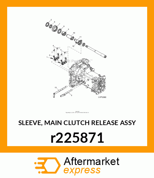 SLEEVE, MAIN CLUTCH RELEASE ASSY r225871