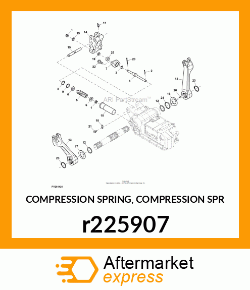 COMPRESSION SPRING, COMPRESSION SPR r225907