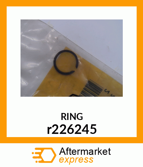 SNAP RING, PR HI/LO YANMAR P/N 24 r226245