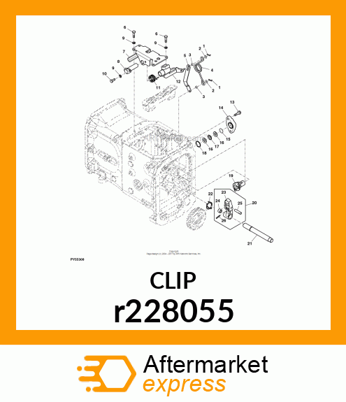 PIN, SNAP YANMAR P/N 192180 r228055