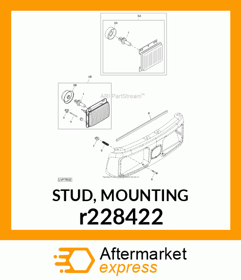 STUD, MOUNTING r228422