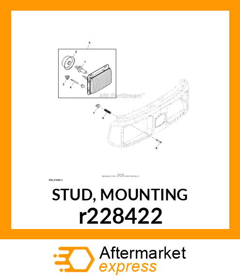 STUD, MOUNTING r228422