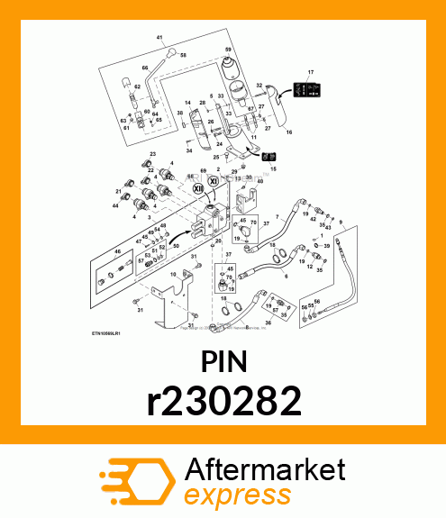 PISTON, JOYSTICK SLIDER r230282