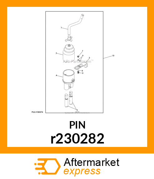 PISTON, JOYSTICK SLIDER r230282