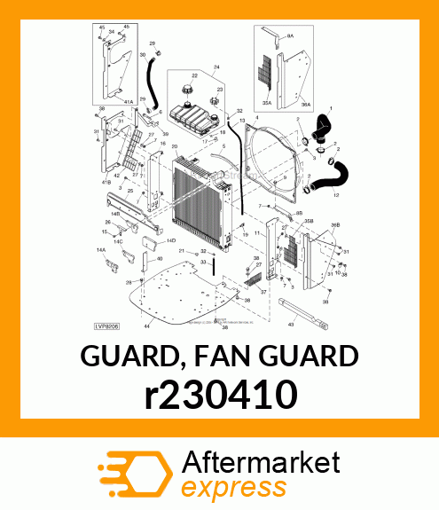 GUARD, FAN GUARD r230410