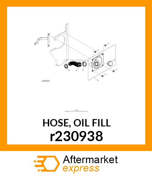 HOSE, OIL FILL r230938