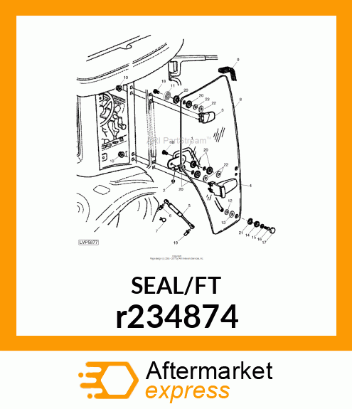 WEATHERSTRIP, SOLD BY METER r234874