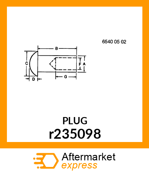 RIVET, TUBULAR r235098