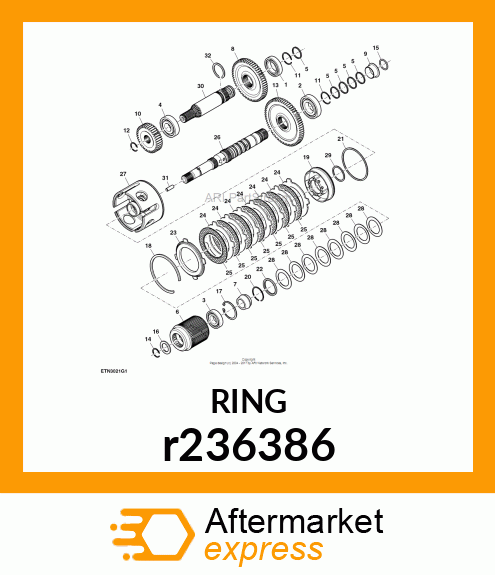 SEALING RING r236386