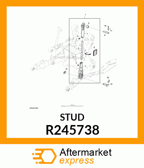 ROD, RH LIFT LINK R245738