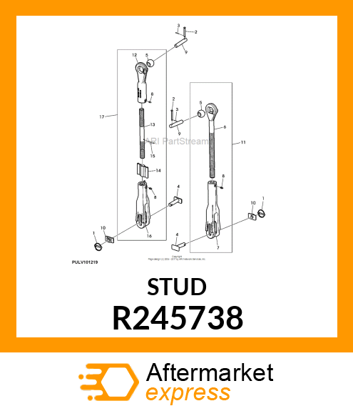 ROD, RH LIFT LINK R245738