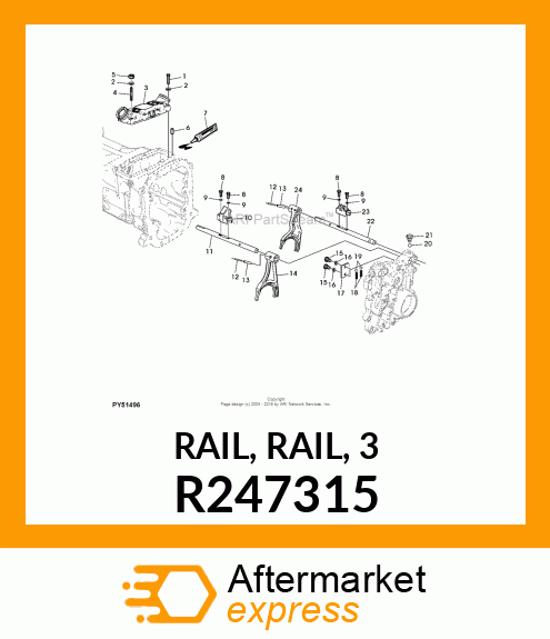 RAIL, RAIL, 3 R247315