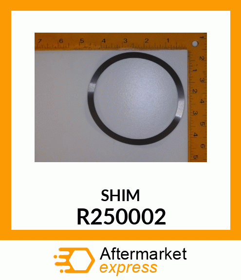 SHIM, 0.178 STEEL R250002